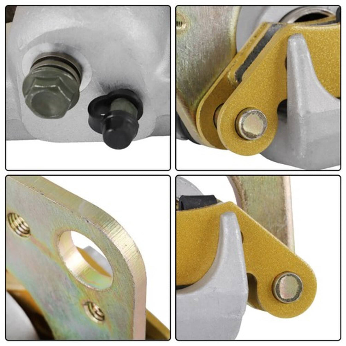Solid Spare Front Brake Calipers For Polaris Ranger 500 700 EFI LE XP TM 2005-2007 With Pads