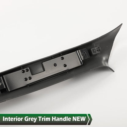 Solid Spare Fit For 04-08 Ford F150 A Pillar RH Passenger Side Interior Grey Trim Handle