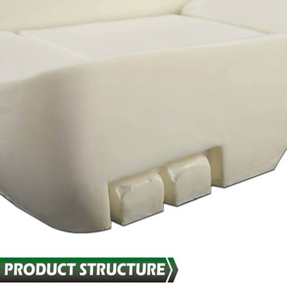 Solid Spare Fit For 2006-2010 Dodge Ram 1500 2500 3500 4500 Front Seat Bottom Foam Cushion