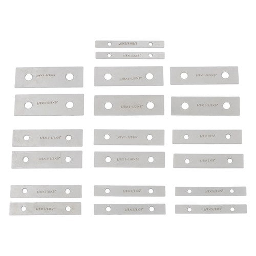 Solid Spare 1 Pair Of 1-2-3 Blocks AND 1/8 X 5" 10 Pair Of Precision Parallel Set