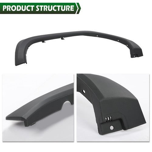 Solid Spare Front Fender Flare Trim Molding Left Driver Side Fit For 2016-2023 Toyota Tacoma