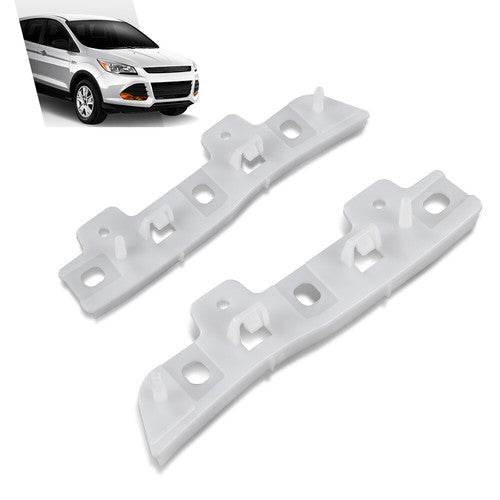 Solid Spare Pair Front Bumper Retainer Support Bracket For 2013 2014 2015 2016 Ford Escape