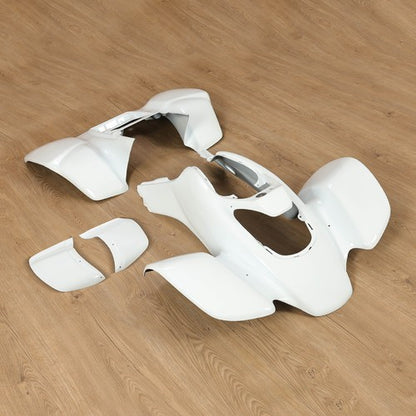 Solid Spare For Honda TRX 400EX TRX400EX 2005-2007 White Front+Rear Fender Kit ABS #117391