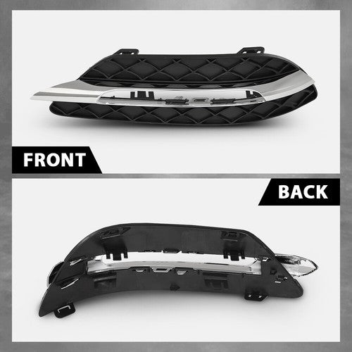 Solid Spare Fit For 2012-2015 Mercedes Benz C-Class Daytime Running Light Cover Left Side