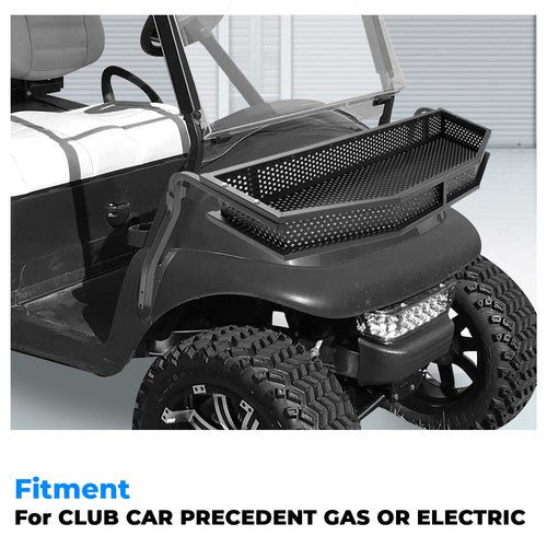 Solid Spare Front Clay Basket Storage Rack For Club Car Precedent Golf Cart 2004+