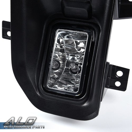 Solid Spare Fit For Ford F150 Pickup Front Bumper Fog Lights Driving Lamps Pair Left + Right