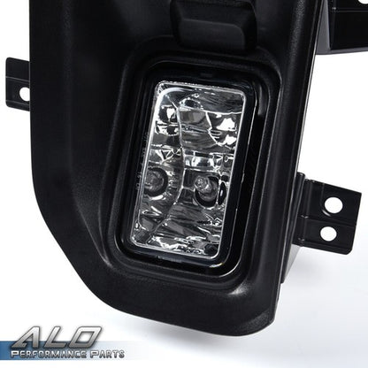 Solid Spare Fit For Ford F150 Pickup Front Bumper Fog Lights Driving Lamps Pair Left + Right