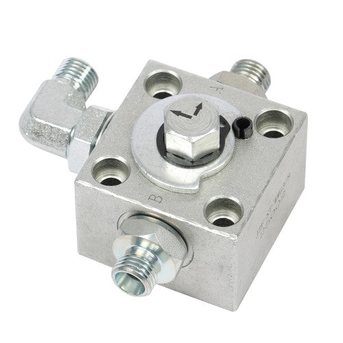 Solid Spare 2 Three Way Diverter Valves for 1-2 ton Chinese Mini Excavator w/ Quick Connects