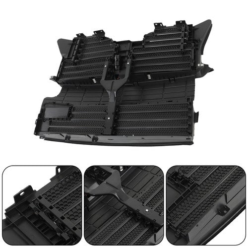 Solid Spare For Ford Lincoln MKX 2016-18 2.7L 3.7L FA1Z8475C Radiator Grille Shutter W/Motor