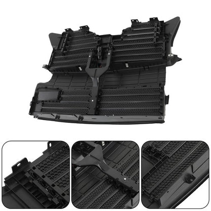 Solid Spare For Ford Lincoln MKX 2016-18 2.7L 3.7L FA1Z8475C Radiator Grille Shutter W/Motor