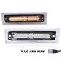 Solid Spare Front Side Marker Light Fit For 1981-1991 C10/C20/C30 GMC Clear Lens Amber LED