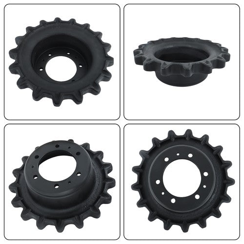 Solid Spare Drive Sprocket - 6Hole Single Speed fits Bobcat T200 T300 T630 T870 7165109