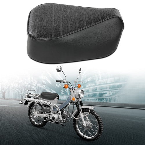 Solid Spare Fit For Honda CT110 1980-1986 CT90 1969-1979 Trail Black Motorcycle Seat