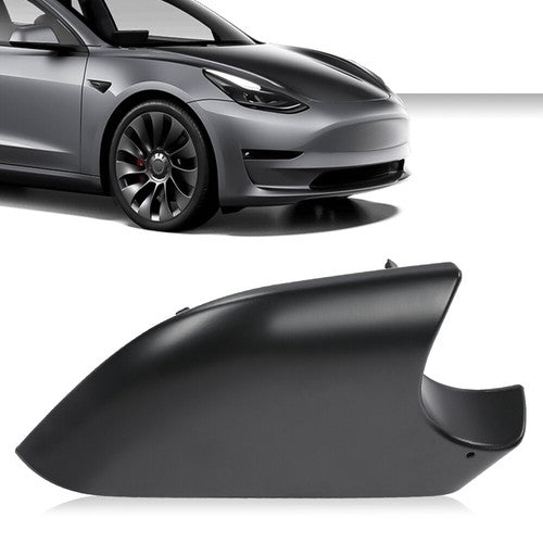 Solid Spare Fit For 2017-2022 Tesla Model 3 Right Side Door Mirror Cover Lower Holder Black