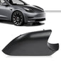 Solid Spare Fit For 2017-2022 Tesla Model 3 Right Side Door Mirror Cover Lower Holder Black