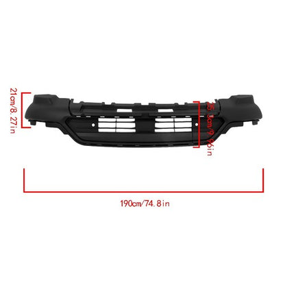 Solid Spare Front Lower Bumper For Ford Explorer 2020-2022 With Sensor Holes Plastic