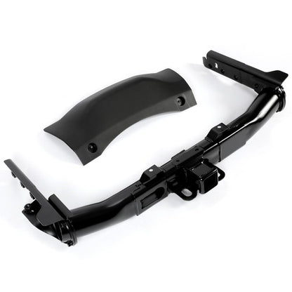 Solid Spare 10000 lbs Class 4 Trailer Hitch Receiver w/ Cover Bezel For Dodge Durango 14-19