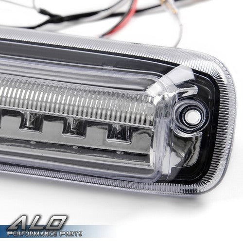 Solid Spare Fit For 99-06 Chevy Silverado GMC Sierra LED Third Brake Light Cargo Lamp Clear