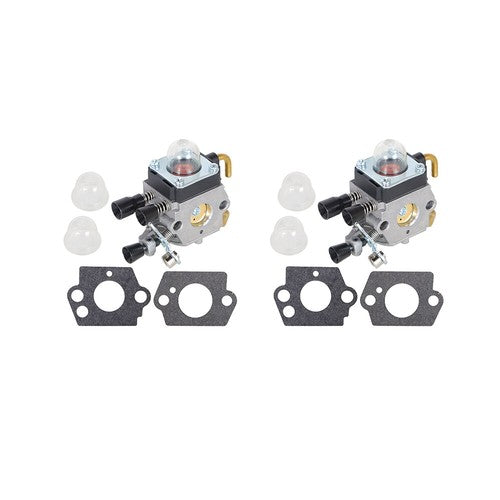 Solid Spare 2× Carburetor For STIHL FS45 FS46 FS55 FS74 FS75 FS76 FS80 FS85 Carb Trimmer