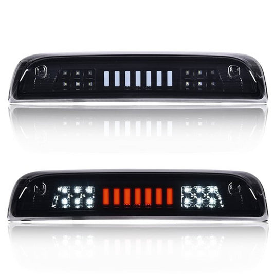 Solid Spare Fit For 2014-2018 Silverado Sierra Smoke/Black LED Third Brake Light Cargo Lamp