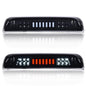 Solid Spare Fit For 2014-2018 Silverado Sierra Smoke/Black LED Third Brake Light Cargo Lamp