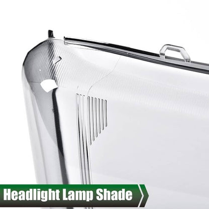 Solid Spare Fit For 2003-2007 Chevy Silverado Smoke Headlight Replacement Lens Left & Right