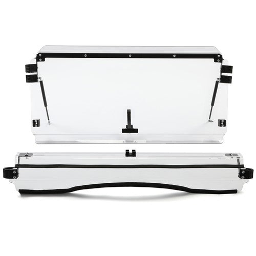 Solid Spare For 2019-2025 Kawasaki Mule Pro MX Front Flip Windshield Scratch Resistant