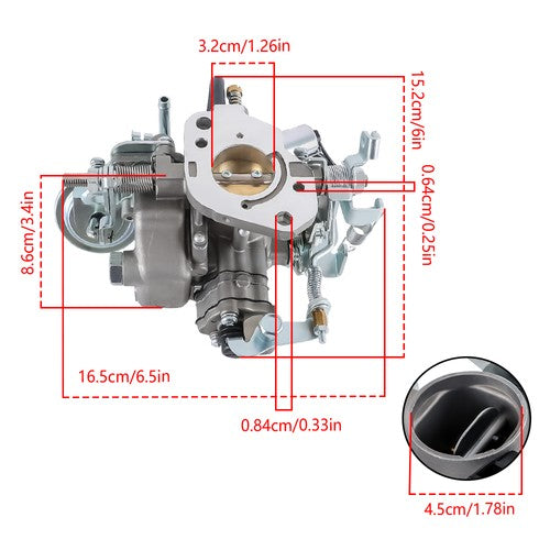 Solid Spare New Carb Carburetor 13200-80321 Fit For Suzuki SJ410 Samurai SJ413 13200-80322