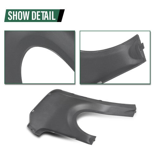 Solid Spare Fit For Range Rover Evoque 12-18 Rear Left Exhaust Pipe Towing Hook Cover Trim
