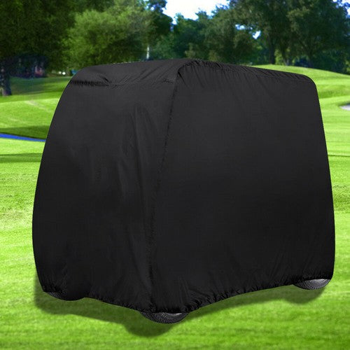 Solid Spare Waterproof Golf Cart Storage Cover 4 Passenger For EZGO Club Car YAMAHA