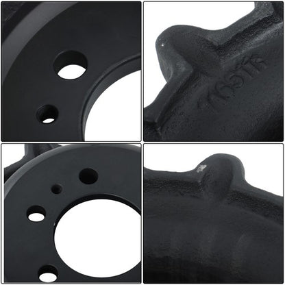Solid Spare Sprocket 7165111 For Bobcat T190 T180 T140 With 6 Large Bolt Holes 15 Tooth
