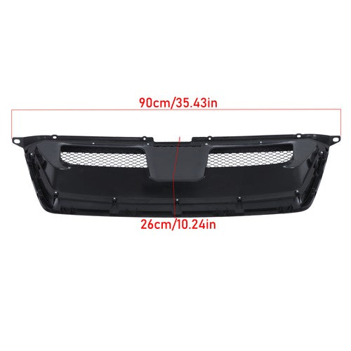 Solid Spare Plastic Fit For Subaru Impreza 12-16 & Crosstrek 12-17 Front Sport Style Grille