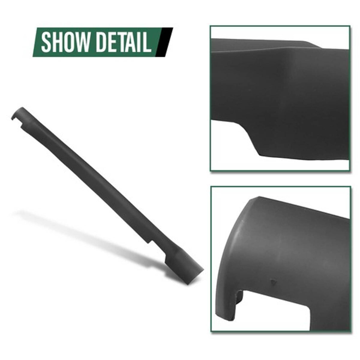 Solid Spare Fit For 2014-2022 Jeep Cherokee Skirt Rocker Molding Panel Right Passenger Side
