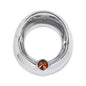 Solid Spare New Fit For Gauge Cover For Older Freightliner Century Jewel Visor 2 3/8 Orange