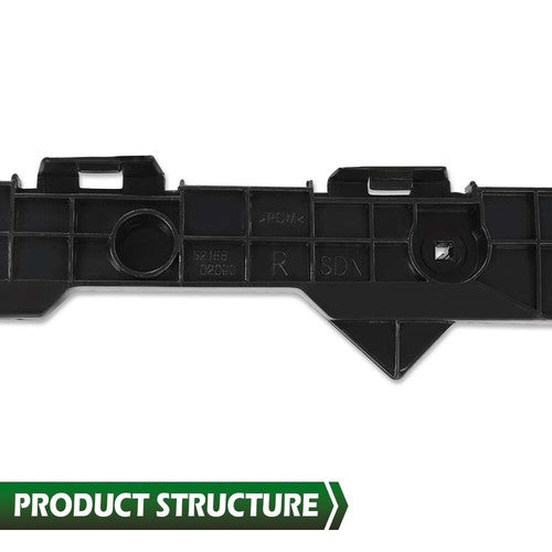 Solid Spare Fit For 2009-2013 Toyota Corolla 2pcs Rear Bumper Retainer Driver+Passenger Side