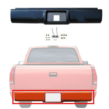 Solid Spare Compatible For Chevrolet&GMC 1988-1998 Automobile Metal Rear Bumper Iron Plate