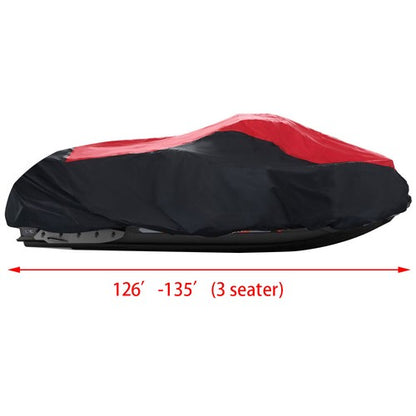 Solid Spare Tough Waterproof Marine Grade 420D Polyester Trailerable Watercraft Jet Ski USA