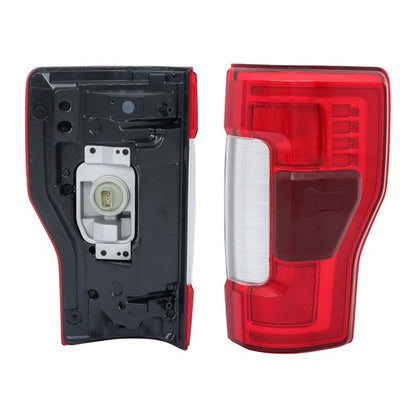 Solid Spare LED w/ Blind Spot Right Side Tail Light For Ford F250 F350 Super Duty 2017-2019