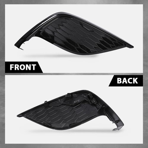 Solid Spare Fit For 21-24 Toyota Camry SE XSE Front Bumper Insert Fog Light Cover Right Side