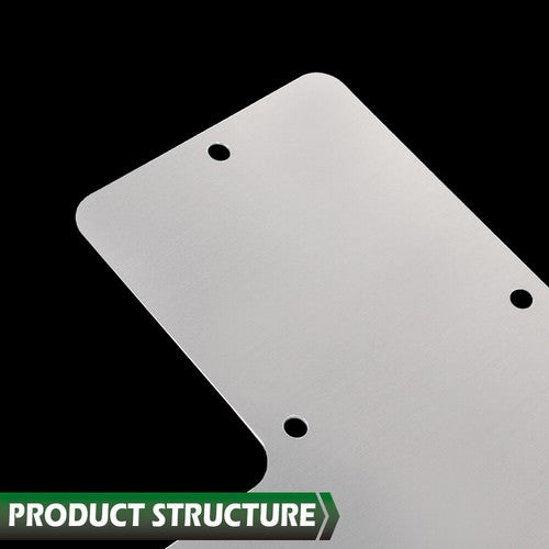 Solid Spare Fit For 1961-1962 Chevrolet Impala Aluminum A/C Heater Delete Panel Plate