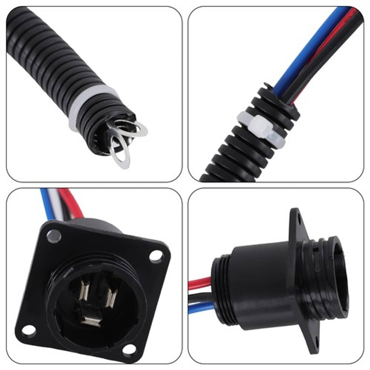 Solid Spare Tractor Socket Outlet Replace RE48525 Compatible with John Deere Multiple Models