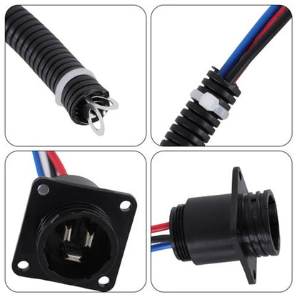 Solid Spare Tractor Socket Outlet Replace RE48525 Compatible with John Deere Multiple Models