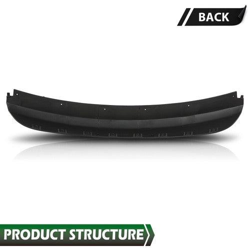 Solid Spare Front Bumper Face Bar Trim Molding Step Pad Fit For 2015-2022 Dodge Charger