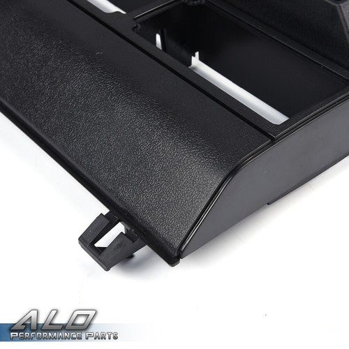 Solid Spare Fit For 88-94 Chevy GMC Trucks Pocket Radio Dash Bezel Kit Mount Trim Black