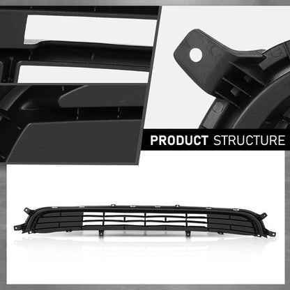 Solid Spare Fit For 2016 2017 2018 Kia Optima EX Front Bumper Lower Grille 86560D5010