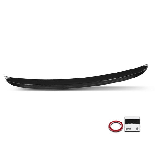Solid Spare Rear Trunk Spoiler Wing Fit For 2004-2010 BMW 5-Series E60 M5 Style Gloss Black