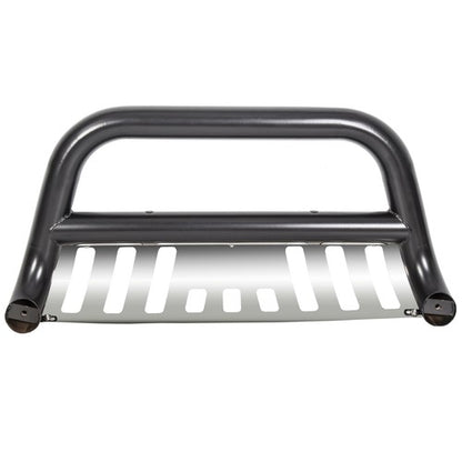 Solid Spare Front Push Bumper Bull Bar Grille Guard Stainless For Toyota Tacoma 2005-2015