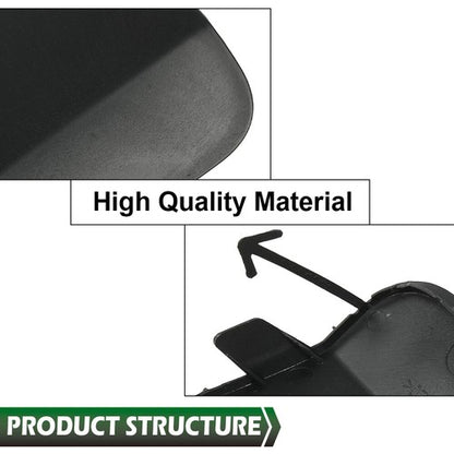 Solid Spare Fit For 20-23 Toyota Highlander Front Bumper Tow Eye Hook Cover Right Side