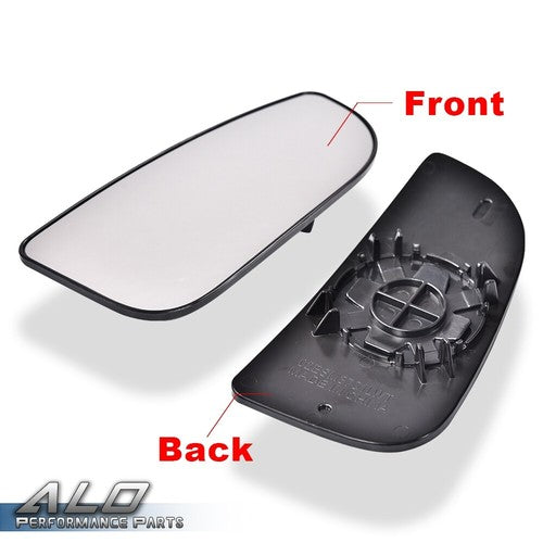Solid Spare Tow Mirror Glass Outer Convex Driver Side For Dodge Ram 1500 2500 3500 4500 5500