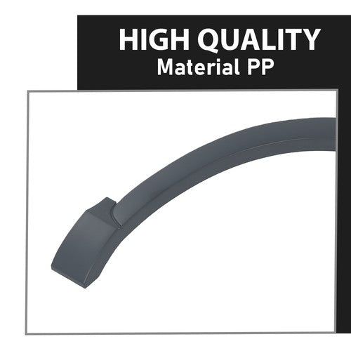 Solid Spare Fit For 2015-2018 Audi Q3 Front Fender Flare Wheel Arch Molding Trim Left+Right